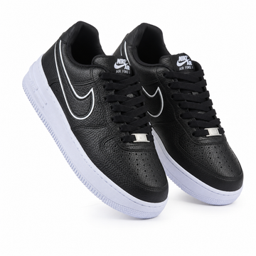 Air Force 1 Scurt Negru/Alb CC