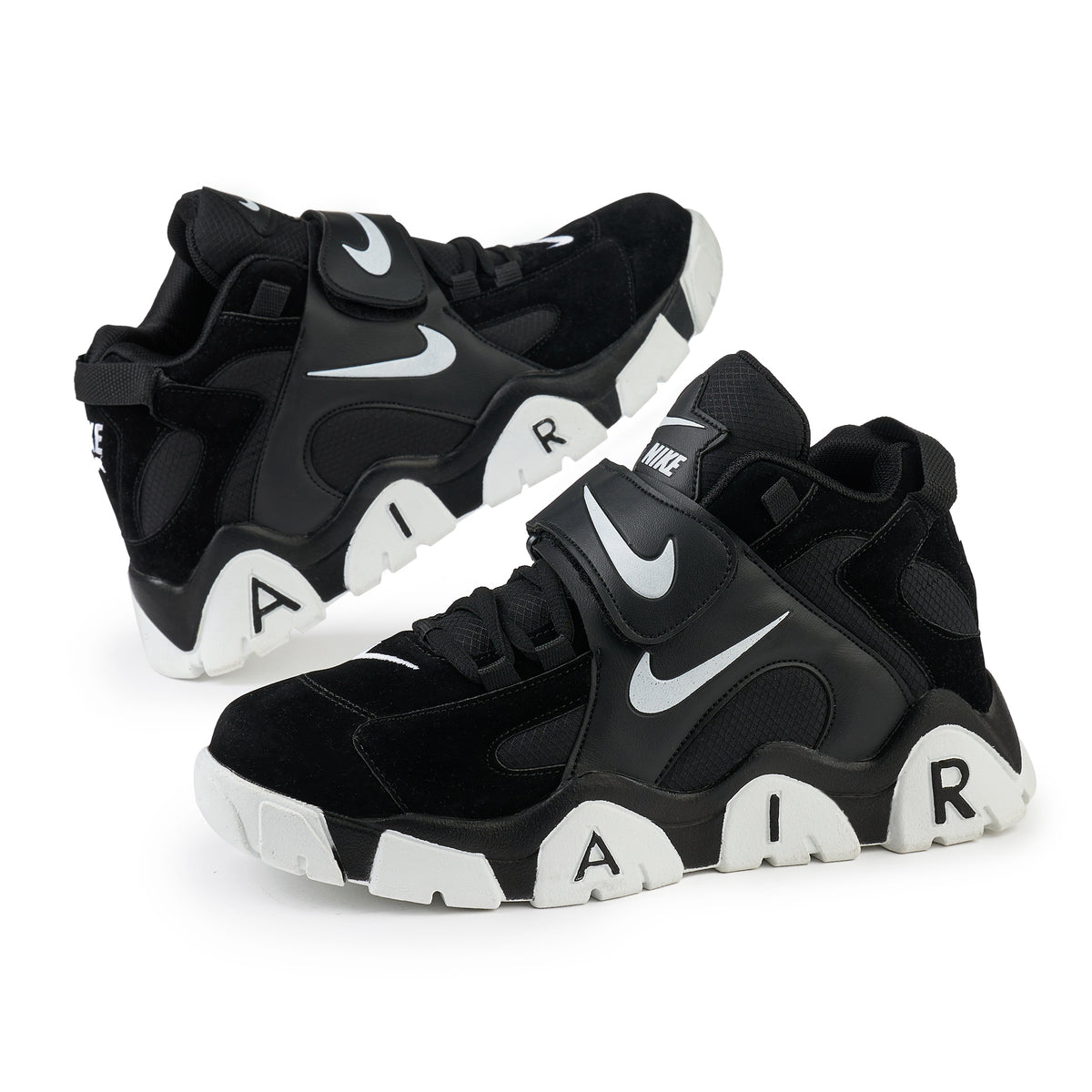 Air Barrage Mid Negru/Alb